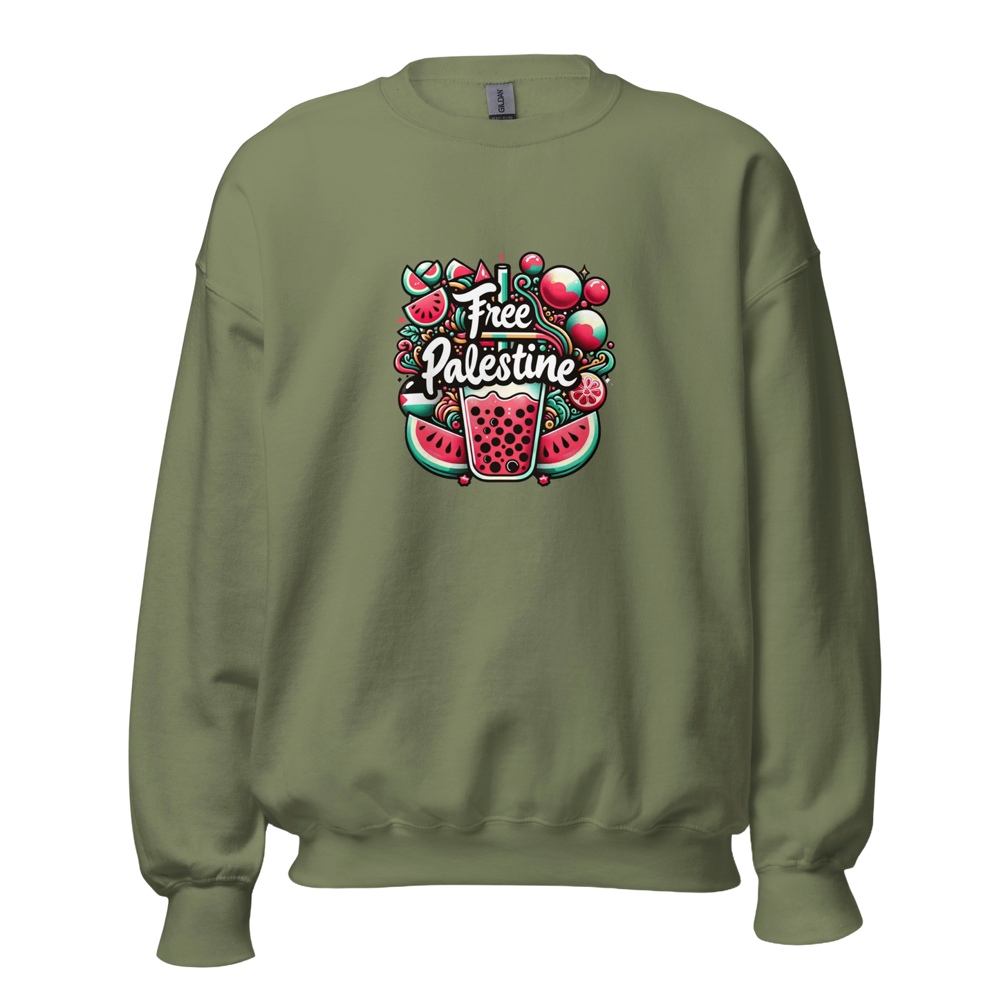 free فلسطین watermelon sweatshirt