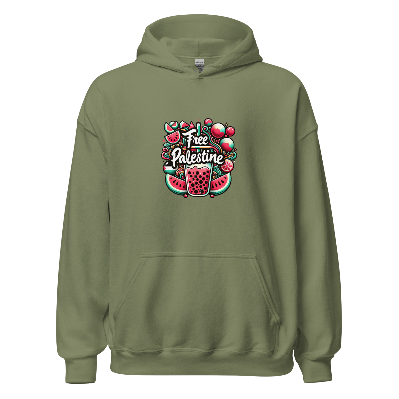 free فلسطین watermelon hoodie