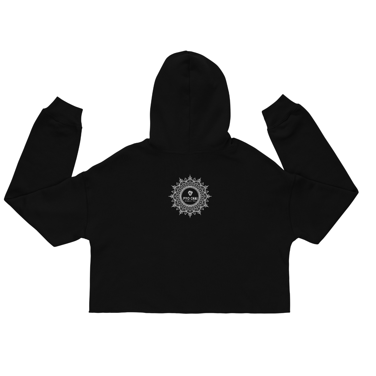 black free فلسطین watermelon cropped hoodie