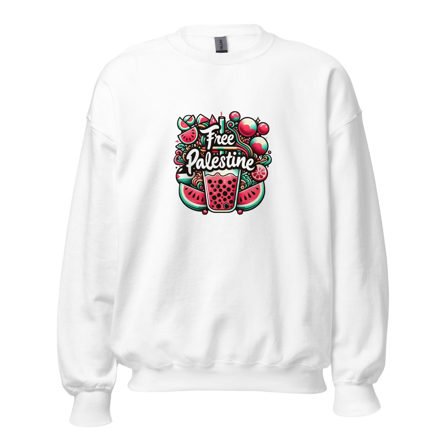 free فلسطین watermelon sweatshirt