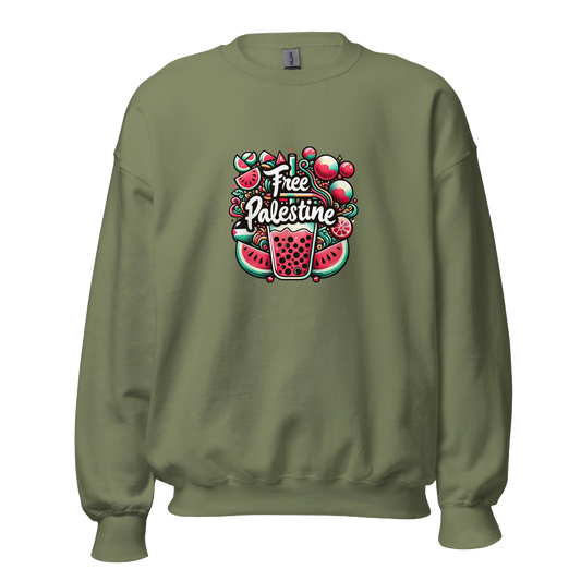 free فلسطین watermelon sweatshirt