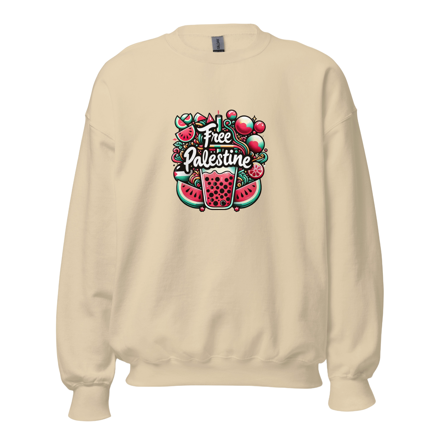 free فلسطین watermelon sweatshirt