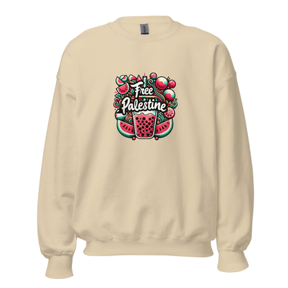 free فلسطین watermelon sweatshirt