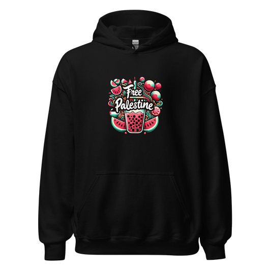 black free فلسطین watermelon hoodie