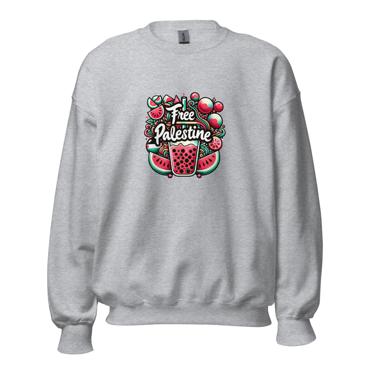 free فلسطین watermelon sweatshirt